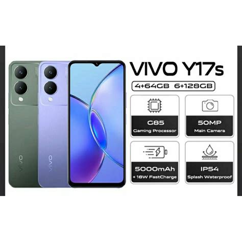 Jual VIVO Y17S TERBARU RAM 6GB 128GB GARANSI RESMI ORIGINAL100