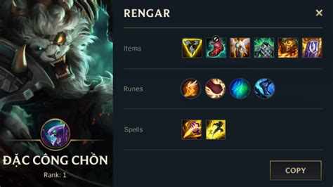 Build Item And Runes Rengar Terbaik Di Lol Wild Rift 2021 Spin Esports