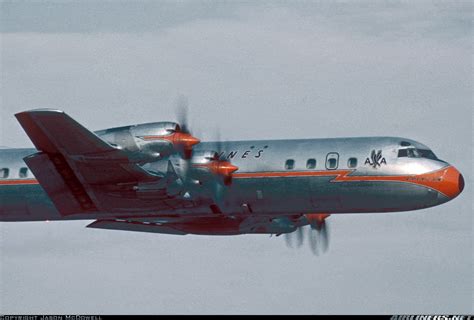 Lockheed L 188a Electra American Airlines Aviation Photo 1853073