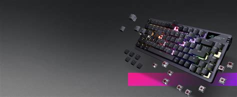 ASUS ROG Azoth Clavier mécanique Gaming avec Connection tri Mode