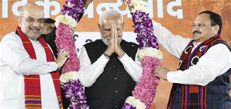 Pm Modi Addresses Party Karyakartas At Bjp Hq In Delhi