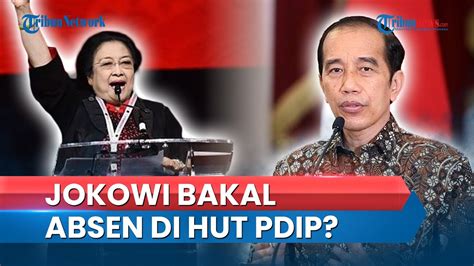 Jokowi Dikabarkan Bakal Absen Di Hut Pdip Istana Singgung Soal Agenda