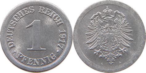 Kaiserreich Pfennig A Ss Vz Ma Shops