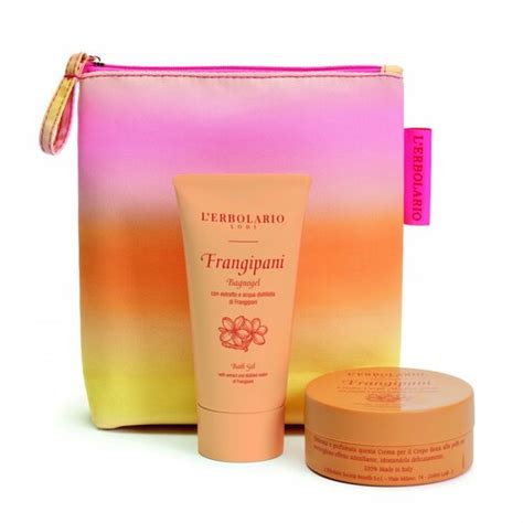 L Erbolario Frangipani Beauty Secrets Set Kupka Ml Krema Ml