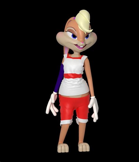 Lola Bunny Space Jam 3d Model Rigged Cgtrader