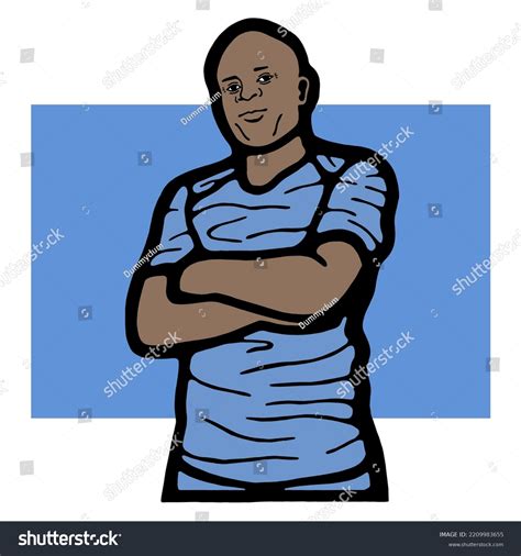 Ngolo Kante French Professional Footballer Who Stock Illustration