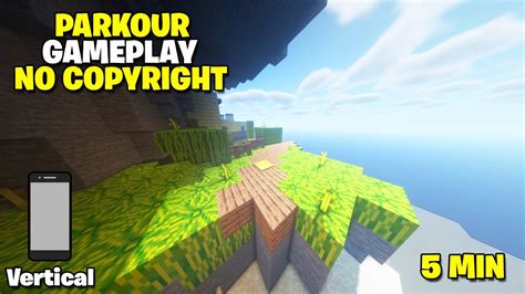 Minecraft Parkour Gameplay Vertical No Copyright 23 Youtube