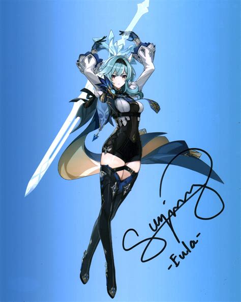 Suzie Yeung Genshin Impact 8x10 Signed Photo JSA Certified Autograph