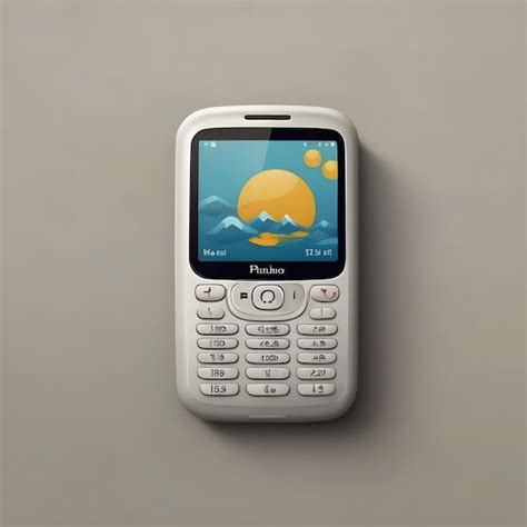Premium Photo Charming Antique Phone Icon For Elegant Themes