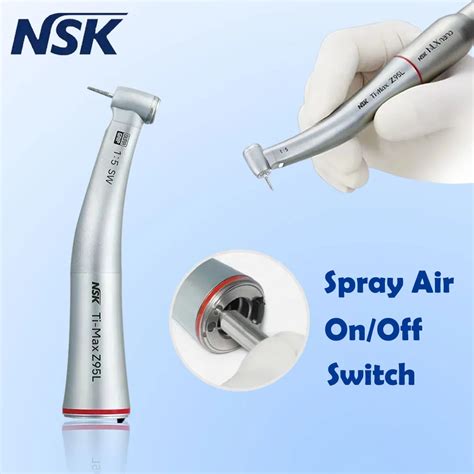 Nsk Push Button Dental Contra Angle Handpiece Increase Speed