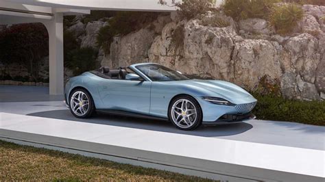 Ferrari Roma Spider Debuts As A Twin Turbo V8 Soft Top