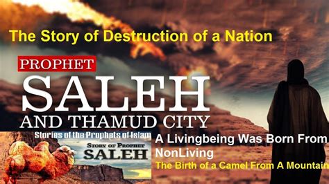 Prophet Saleh And Nation Of Thamud English Version Prophet National