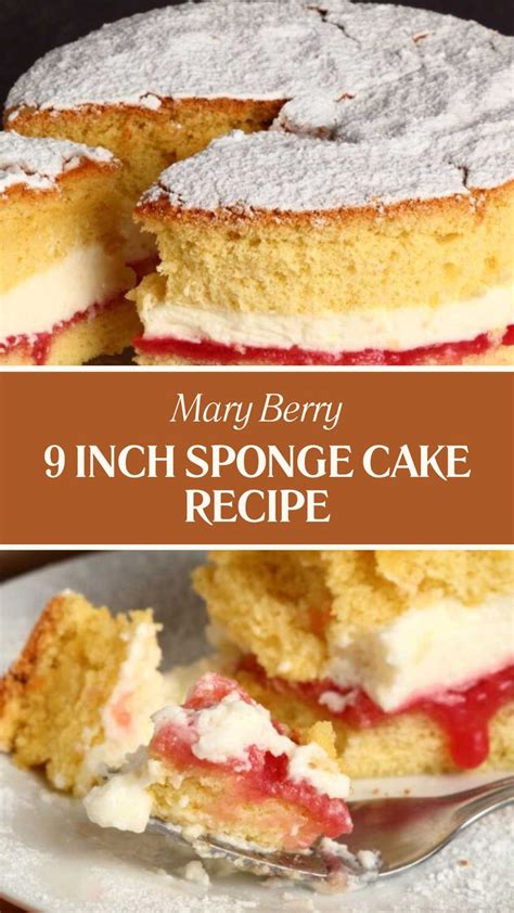 Mary Berry Inch Sponge Cake Recipe British Chefs Table Recipe In