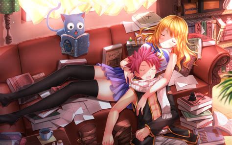 Natsu and Lucy Wallpaper - WallpaperSafari