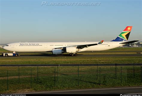 Zs Sni South African Airways Airbus A Photo By Daniel Schwinn