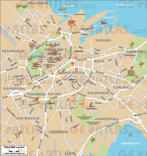 Lestonie Carte De Tallinn Et Informations Touristiques