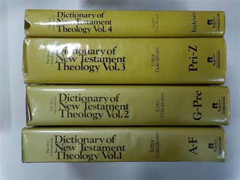 Yahooオークション Set260 Dictionary Of New Testament Theology V