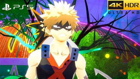 My Hero Ultra Rumble Machine Gun Bakugo Win Full Gameplay Ps5 4k