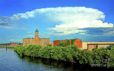 Storm Clouds Over Lawrence Massachusetts Photograph By Denis Tangney