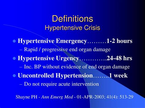 PPT - Hypertensive Crisis PowerPoint Presentation, free download - ID:5606775