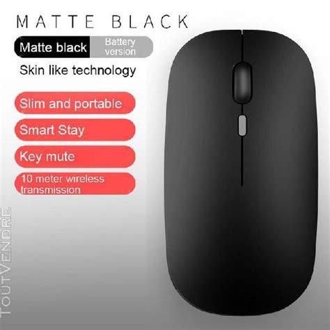 Souris Double Mode Sans Fil 2 4 Ghz Bluetooth 5 1 Souris R En France