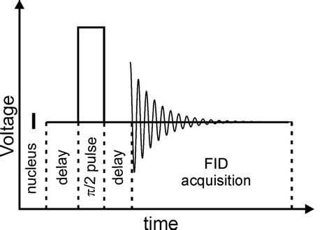 A Basic Nmr Pulse Sequence Diagram For A Nucleus I Showing The