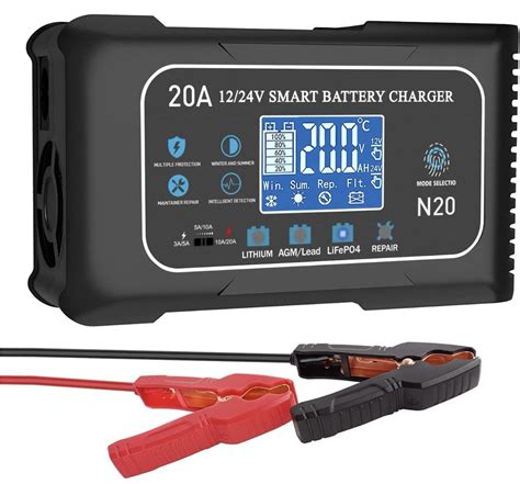 12v 24v 20 Amp Lifepo4 Smart Charger Alberta Lithium