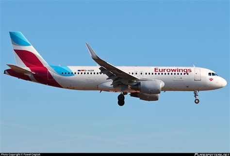 D Aizr Eurowings Airbus A Wl Photo By Pawe Cieplak Id