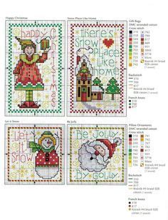 Joan Elliott Wit Wisdom Chispitas Cross Stitch Christmas