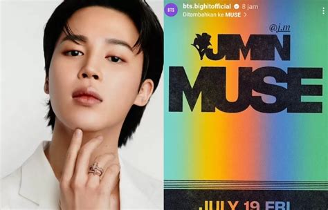 Penuh Kejutan Jimin Bts Umumkan Bakal Rilis Album Solo Keduanya Muse