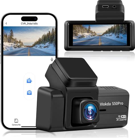 Amazon Dash Camera 2K Front Dash Cam Built In WiFi Dash Camera