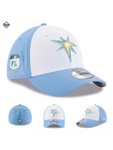 Mens Tampa Bay Rays New Era Light Blue 2017 Spring Training Diamond