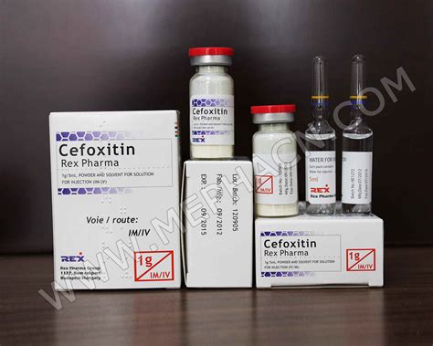 Cefoxitin for injection 1g-Hebei Mepha Co. Ltd