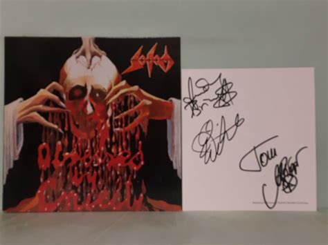 直筆サイン色紙付 SODOM OBSESSED BY CRUELTY 1986年 ドイツ盤アナログLP 中古 のヤフオク落札情報