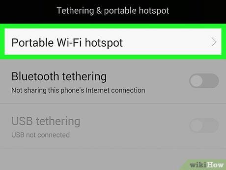 Handy Als Wlan Hotspot Tethering Nutzen Wikihow