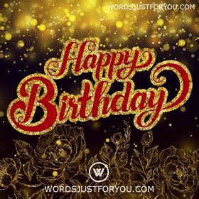 Glitter Happy Birthday Gif - 6528 » WordsJustforYou.com - Original ...