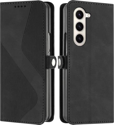 Mo Somnus Compatible With Samsung Galaxy Z Fold 5 Shockproof Wallet