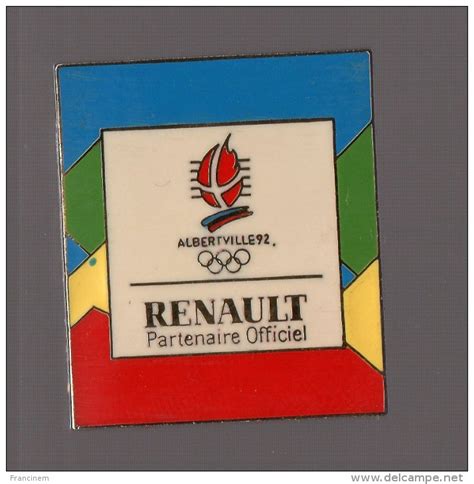 Renault Pin S Renault Partenaire Officiel Des Jeux Olympiques