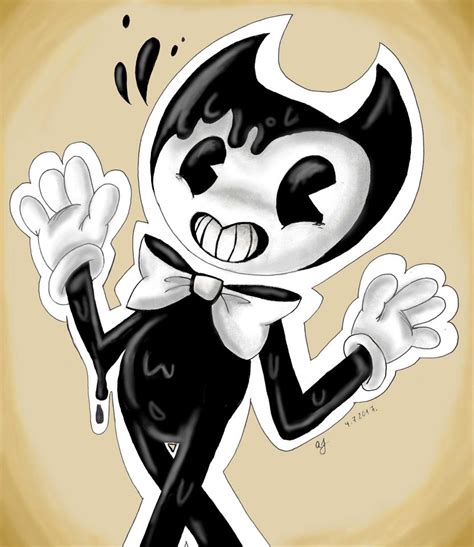 Drawing Bendy! by 13SweetBUNNY13 on DeviantArt