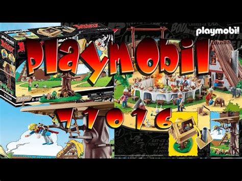 playmobil 71016 Astérix La hutte d Assurancetourix YouTube