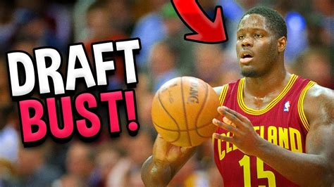 Top 10 NBA DISAPPOINTMENTS 10 Of The WORST NBA Draft Busts YouTube