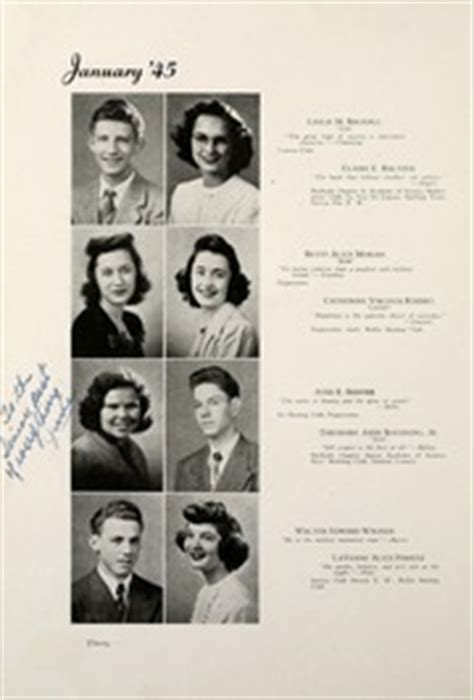 Beaumont High School - Caduceus Yearbook (St Louis, MO), Class of 1945 ...