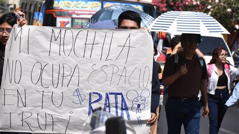 Con Marcha Umss Pide Respeto Al Pasaje Universitario Y Desempolva