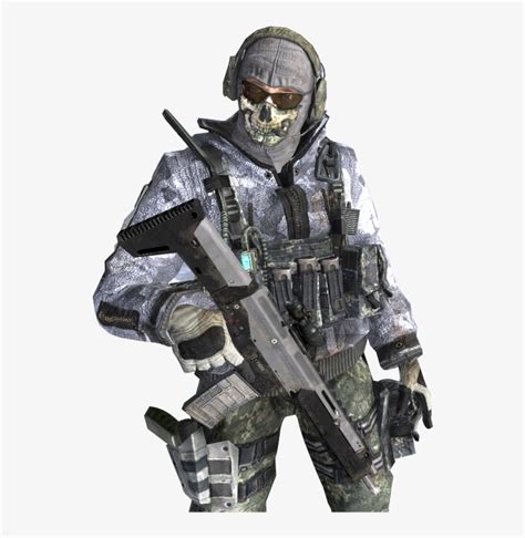 Ghost Photo Ghost Call Of Duty Modern Warfare Transparent Png