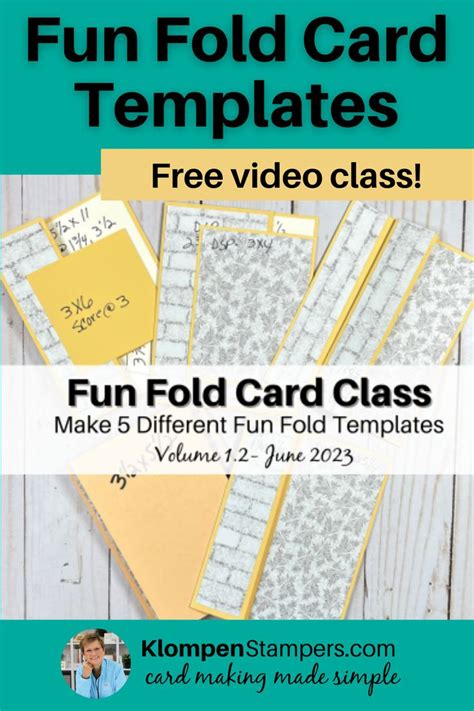 Make Your Own Fun Fold Card Templates To Design With Fun Fold Cards