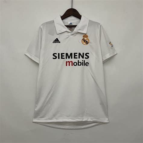 Camiseta Real Madrid 2002 03 Home Adidas Peru FC