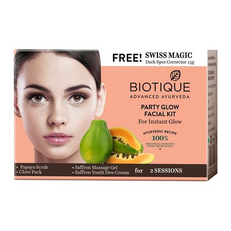 Biotique Party Glow Facial Kit Reviews Price Benefits How To Use It