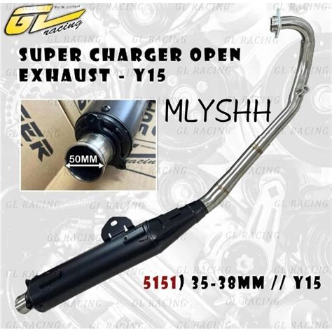 Gl Exhaust Terbaru Super Charger Std Open Y Lc Rs Rsx Shopee Malaysia