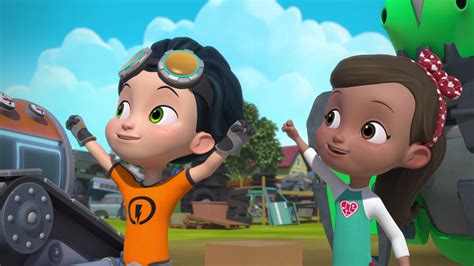 Mira Rusty Rivets Temporada 1 Episodio 18 Rusty Rivets La Fortaleza De Rusty La