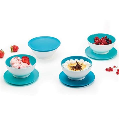 Tupperware Tigela Allegra Ml Azul Pecas Importada Loja Chefe